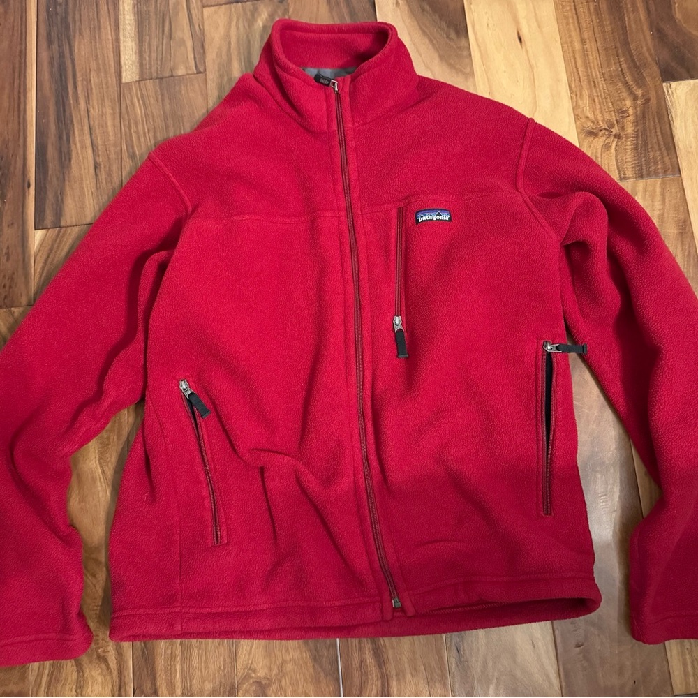 Patagonia Red Fleece Jacket